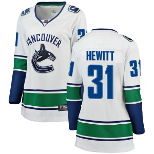 Women's Matt Hewitt Vancouver Canucks Breakaway Away Jersey - White