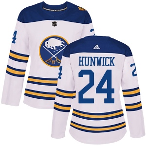 Women's Matt Hunwick Buffalo Sabres Authentic 2018 Winter Classic Jersey - White