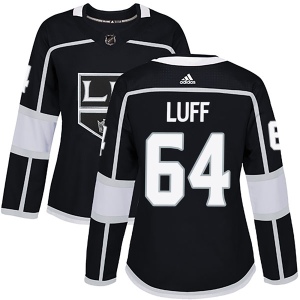 Women's Matt Luff Los Angeles Kings Authentic Home Jersey - Black