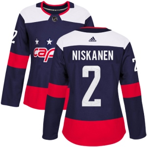 Women's Matt Niskanen Washington Capitals Authentic 2018 Stadium Series Jersey - Navy Blue