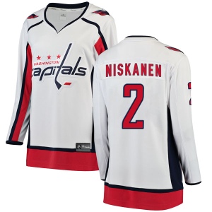 Women's Matt Niskanen Washington Capitals Breakaway Away Jersey - White