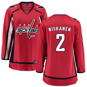 Women's Matt Niskanen Washington Capitals Home Breakaway Jersey - Red