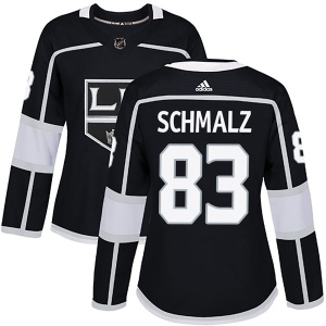 Women's Matt Schmalz Los Angeles Kings Authentic Home Jersey - Black