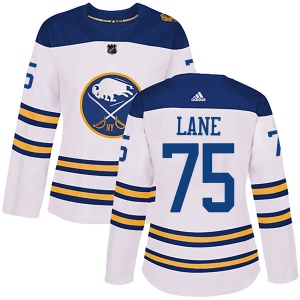 Women's Matthew Lane Buffalo Sabres Authentic 2018 Winter Classic Jersey - White