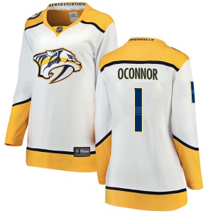 Women's Matthew Oconnor Nashville Predators Breakaway Away Jersey - White