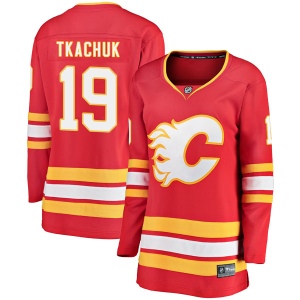 Women's Matthew Tkachuk Calgary Flames Breakaway Alternate Jersey - Red