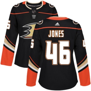 Women's Max Jones Anaheim Ducks Authentic Home Jersey - Black