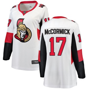 Women's Max McCormick Ottawa Senators Breakaway Away Jersey - White