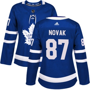 Women's Max Novak Toronto Maple Leafs Authentic Home Jersey - Blue