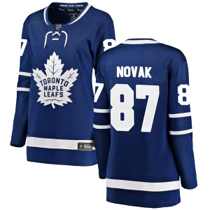 Women's Max Novak Toronto Maple Leafs Breakaway Home Jersey - Blue