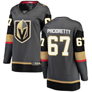 Women's Max Pacioretty Vegas Golden Knights Breakaway Black Home Jersey - Gold