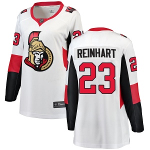 Women's Max Reinhart Ottawa Senators Breakaway Away Jersey - White