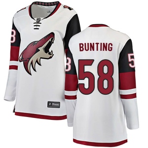 Women's Michael Bunting Arizona Coyotes Authentic Away Jersey - White