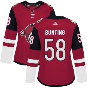 Women's Michael Bunting Arizona Coyotes Authentic Maroon Home Jersey