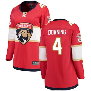 Women's Michael Downing Florida Panthers Breakaway Home Jersey - Red