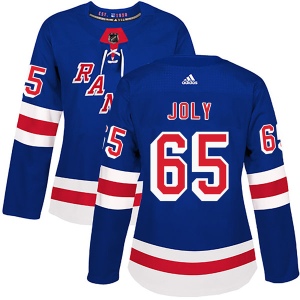 Women's Michael Joly New York Rangers Authentic Home Jersey - Royal Blue