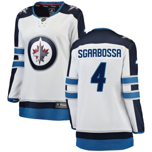 Women's Michael Sgarbossa Winnipeg Jets Breakaway Away Jersey - White