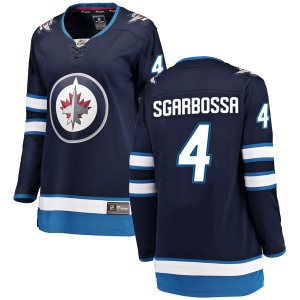 Women's Michael Sgarbossa Winnipeg Jets Breakaway Home Jersey - Blue