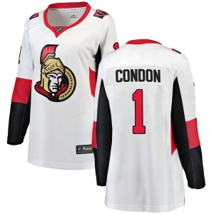 Women's Mike Condon Ottawa Senators Breakaway Away Jersey - White