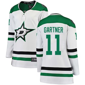 Women's Mike Gartner Dallas Stars Breakaway Away Jersey - White