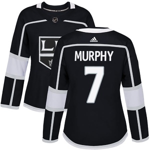 Women's Mike Murphy Los Angeles Kings Authentic Home Jersey - Black