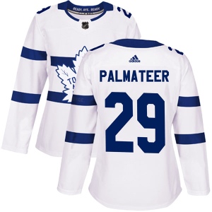 Women's Mike Palmateer Toronto Maple Leafs Authentic 2018 Stadium Series Jersey - White