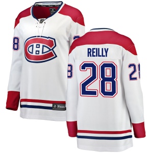 Women's Mike Reilly Montreal Canadiens Breakaway Away Jersey - White