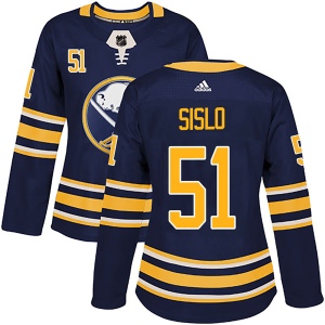 Women's Mike Sislo Buffalo Sabres Authentic Home Jersey - Navy