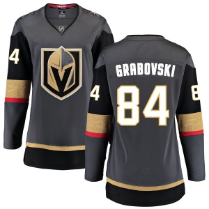 Women's Mikhail Grabovski Vegas Golden Knights Black Home Breakaway Jersey - Gold