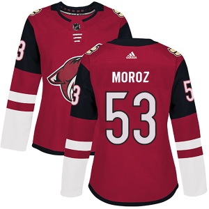 Women's Mitch Moroz Arizona Coyotes Authentic Maroon Home Jersey