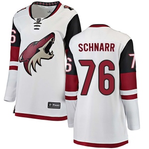 Women's Nate Schnarr Arizona Coyotes Authentic Away Jersey - White