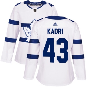 Women's Nazem Kadri Toronto Maple Leafs Authentic 2018 Stadium Series Jersey - White