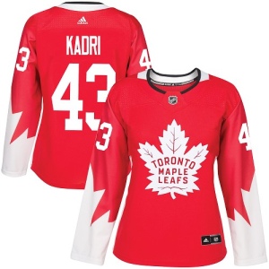 Women's Nazem Kadri Toronto Maple Leafs Authentic Alternate Jersey - Red