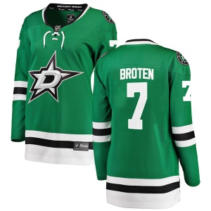 Women's Neal Broten Dallas Stars Breakaway Home Jersey - Green