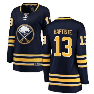 Women's Nicholas Baptiste Buffalo Sabres Breakaway Home Jersey - Navy Blue