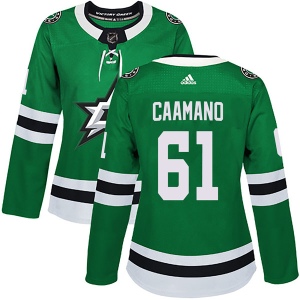 Women's Nicholas Caamano Dallas Stars Authentic Home Jersey - Green