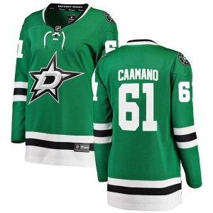 Women's Nicholas Caamano Dallas Stars Breakaway Home Jersey - Green