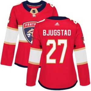 Women's Nick Bjugstad Florida Panthers Authentic Home Jersey - Red