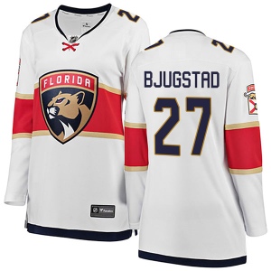 Women's Nick Bjugstad Florida Panthers Breakaway Away Jersey - White