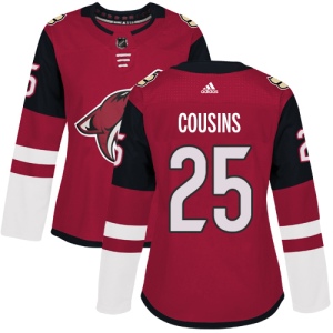 Women's Nick Cousins Arizona Coyotes Authentic Burgundy Home Jersey - Red