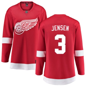 Women's Nick Jensen Detroit Red Wings Home Breakaway Jersey - Red