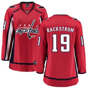 Women's Nicklas Backstrom Washington Capitals Home Breakaway Jersey - Red