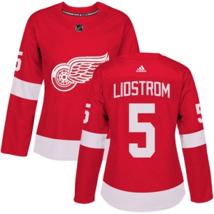 Women's Nicklas Lidstrom Detroit Red Wings Authentic Home Jersey - Red