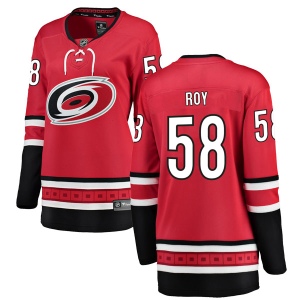 Women's Nicolas Roy Carolina Hurricanes Breakaway Home Jersey - Red