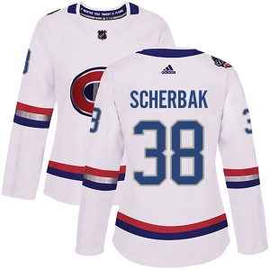 Women's Nikita Scherbak Montreal Canadiens Authentic 2017 100 Classic Jersey - White