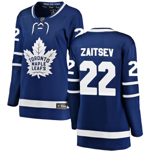 Women's Nikita Zaitsev Toronto Maple Leafs Breakaway Home Jersey - Blue