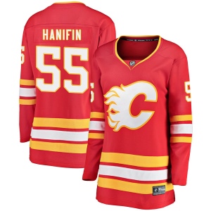 Women's Noah Hanifin Calgary Flames Breakaway Alternate Jersey - Red