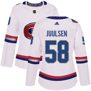 Women's Noah Juulsen Montreal Canadiens Authentic 2017 100 Classic Jersey - White