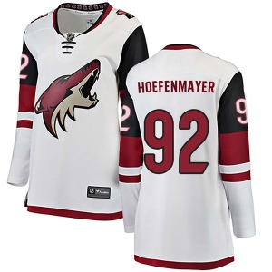 Women's Noel Hoefenmayer Arizona Coyotes Authentic Away Jersey - White