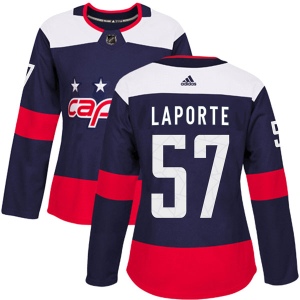 Women's Nolan LaPorte Washington Capitals Authentic 2018 Stadium Series Jersey - Navy Blue